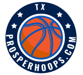 Official logo of ProsperHoops.com, representing the union of Elite Hoops Academy™ and Prosper Elite™ Basketball.